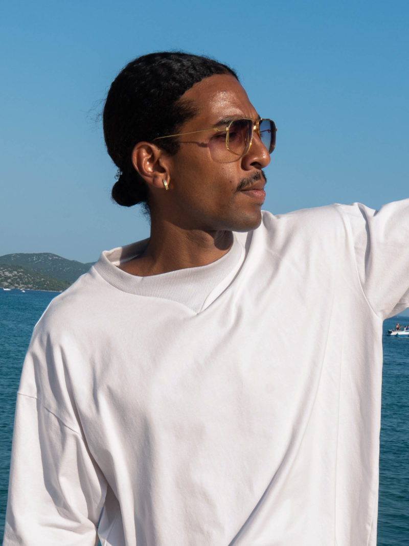 #D: Started from Scratch Tee - Pointed Collar