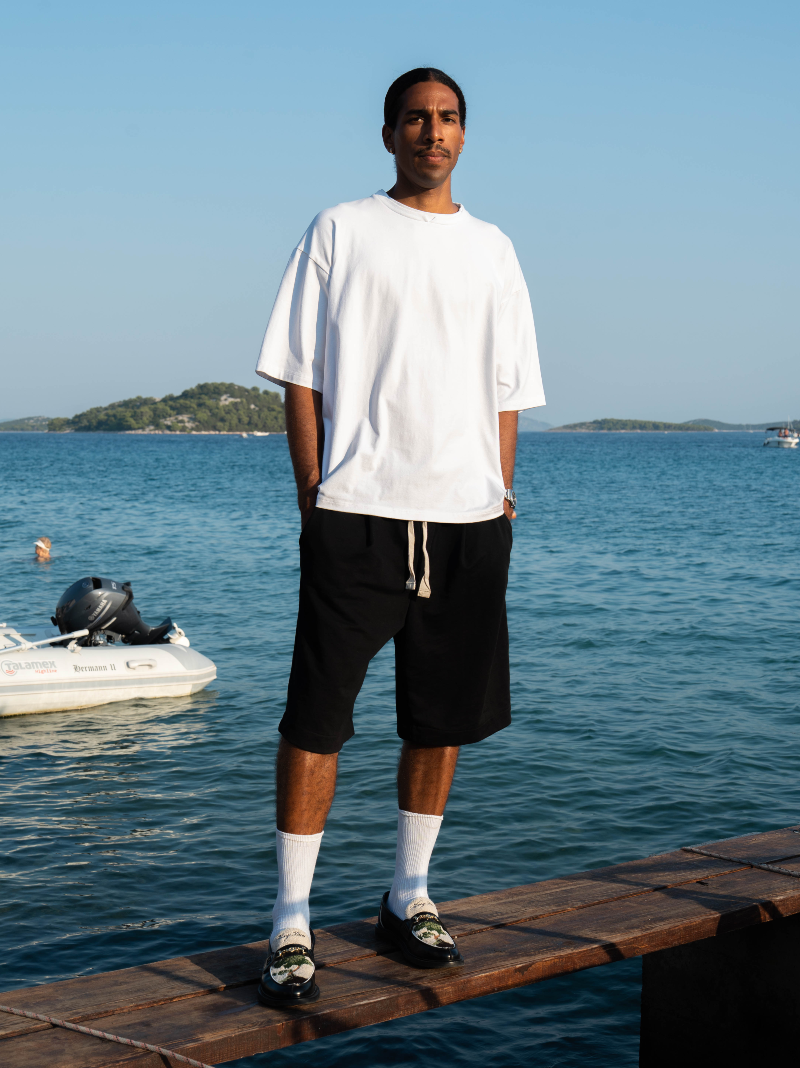 Started Small Tee #B – Double Collar